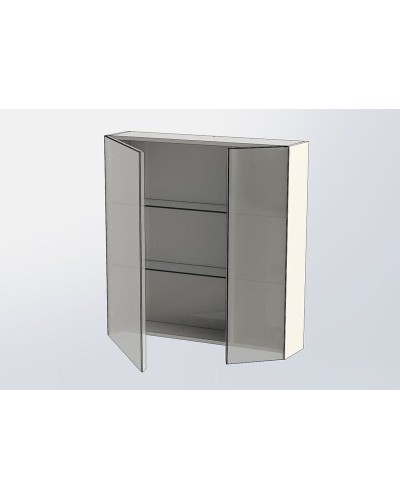 Зеркальный шкаф Aquanet Нью-Йорк 85 L 203954 Орех