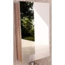 Зеркальный шкаф 48х70 см эбони светлый Comforty Диана 00003118243