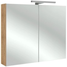 Зеркальный шкаф ореховое дерево 80х65 см Jacob Delafon Odeon Up EB796RU-E16