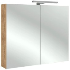 Зеркальный шкаф ореховое дерево 80х65 см Jacob Delafon Odeon Up EB796RU-E16