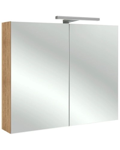 Зеркальный шкаф ореховое дерево 80х65 см Jacob Delafon Odeon Up EB796RU-E16