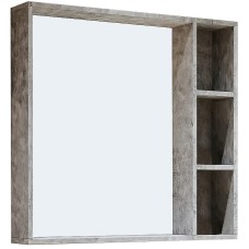 Зеркало со шкафом Grossman Фалькон 80 208003 Бетон