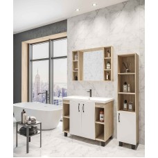 Зеркало со шкафом Grossman Флай 100 201001 Дуб сонома