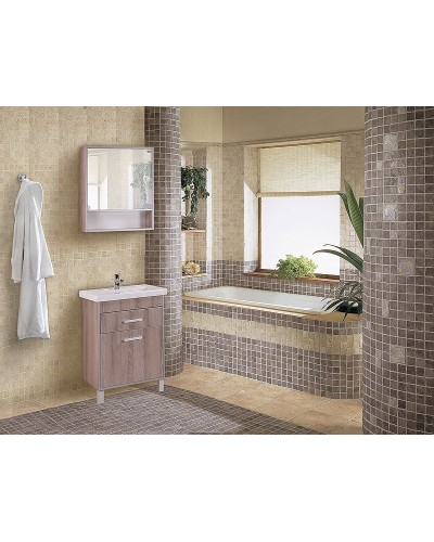 Зеркальный шкаф Onika Натали 60.00 R 206061 Ясень таормина