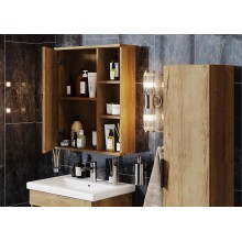 Зеркальный шкаф Onika Легран 60.00У 206071 Дуб галифакс