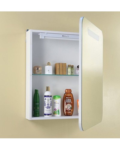 Зеркальный шкаф Onika Неаполь 60.01 R 206064 с подсветкой Белый