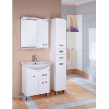 Зеркало со шкафом Onika Балтика 58.01 R 205816 Белое