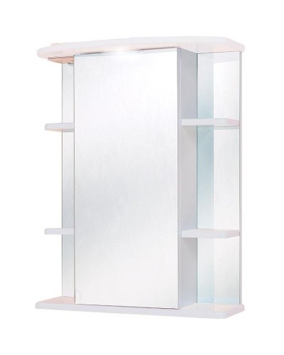 Зеркальный шкаф Onika Глория 60.01 L 206007 с подсветкой Белый