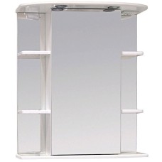 Зеркальный шкаф Onika Глория 65.02 L 206506 с подсветкой Белый