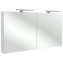 Зеркальный шкаф 120х65 см белый блестящий Jacob Delafon EB1368-G1C