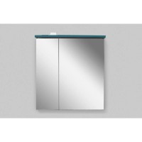 Зеркальный шкаф 60х68 см кобальт глянец R Am.Pm Spirit V2.0 M70AMCR0601PG