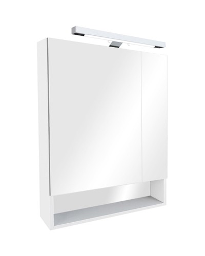 Зеркальный шкаф Roca The Gap 70 ZRU9302749 Белый матовый