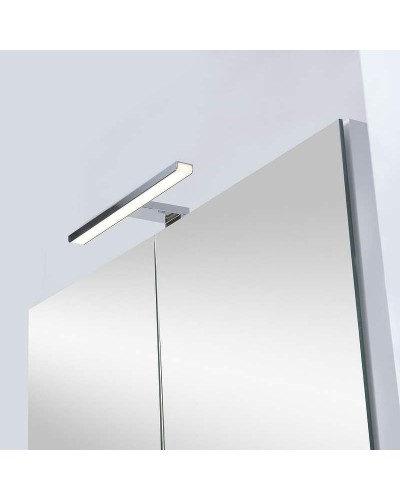 Зеркальный шкаф Orans BC-4023W 80 4023800w с подсветкой Белый глянец