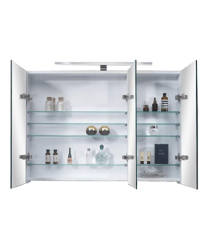 Зеркальный шкаф Orans BC-4023W 100 40231000w с подсветкой Белый глянец