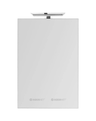 Зеркальный шкаф 60х87,3 см с белый R Aquanet Йорк 00202087