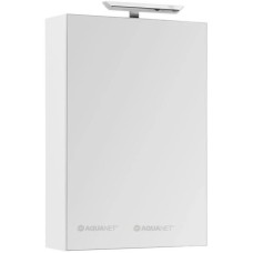 Зеркальный шкаф 60х87,3 см с белый R Aquanet Йорк 00202087