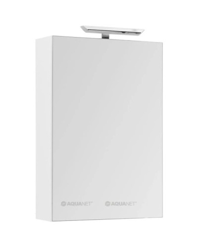 Зеркальный шкаф 60х87,3 см с белый R Aquanet Йорк 00202087