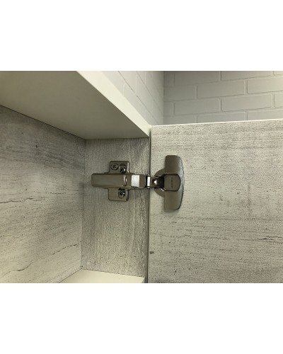 Зеркальный шкаф Comforty Никосия 70 00-00006163 Дуб белый