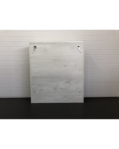 Зеркальный шкаф Comforty Никосия 70 00-00006163 Дуб белый