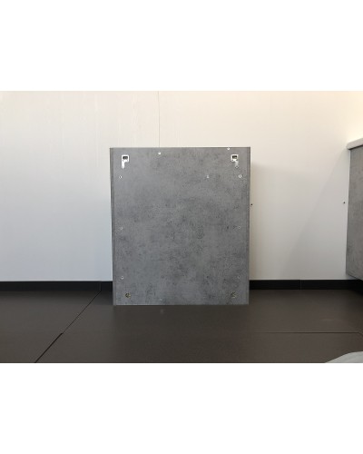 Зеркальный шкаф Comforty Осло 70 00-00006164 Бетон светлый