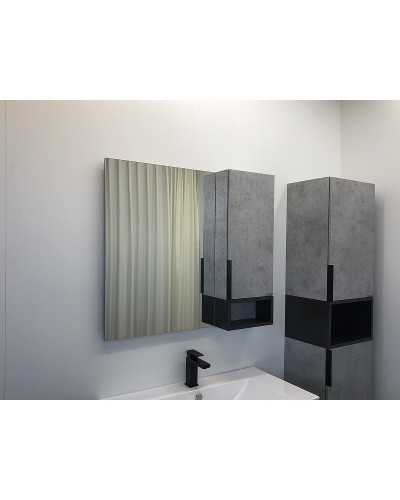 Зеркальный шкаф Comforty Франкфурт 90 00-00006504 Бетон светлый