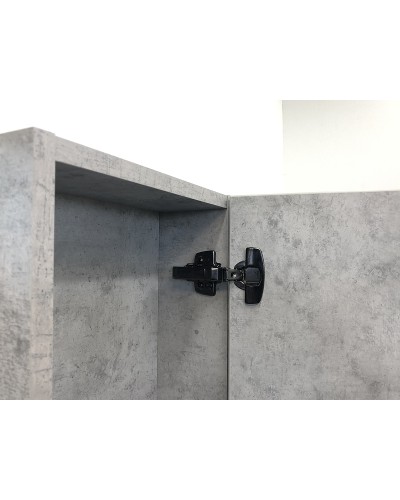 Зеркальный шкаф Comforty Франкфурт 90 00-00006504 Бетон светлый