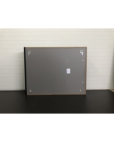 Зеркальный шкаф Comforty Лиссабон 90 00-00006136 Дуб темный