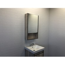 Зеркальный шкаф Comforty Вена 45 00-00006652 Дуб дымчатый