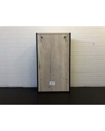 Зеркальный шкаф Comforty Вена 45 00-00006652 Дуб дымчатый