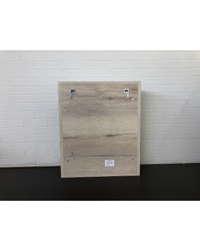 Зеркальный шкаф Comforty Марио 60 00-00005201 Дуб дымчатый