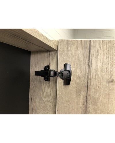 Зеркальный шкаф Comforty Страсбург 90 00-00006573 Дуб дымчатый