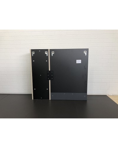 Зеркальный шкаф Comforty Страсбург 90 00-00006573 Дуб дымчатый