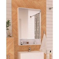 Зеркальный шкаф 1MarKa Mira 60 У83225 Белый глянец