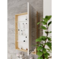 Зеркальный шкаф 1MarKa Mira 60 У84861 Дуб сонома