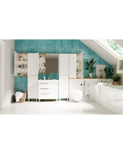 Зеркальный шкаф 1MarKa Gaula 60 У92511 White