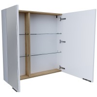 Зеркальный шкаф 1MarKa Gaula 80 У92513 White