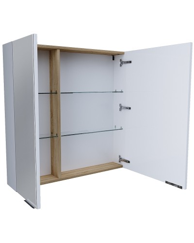 Зеркальный шкаф 1MarKa Gaula 80 У92513 White