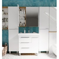 Зеркальный шкаф 1MarKa Gaula 80 У92513 White