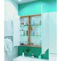 Зеркальный шкаф 1MarKa Gaula 80 У92513 White