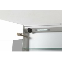 Зеркальный шкаф BelBagno SPC 90 SPC-2A-DL-BL-900 с подсветкой Белый