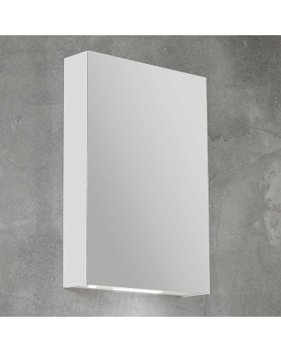 Зеркальный шкаф BelBagno SPC 50 SPC-1A-DL-BL-500 с подсветкой Белый