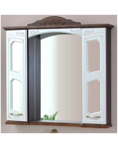 Зеркальный шкаф 79х97,5 см rosca Atoll Мастер и Маргарита