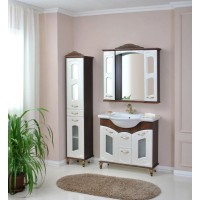 Зеркальный шкаф 79х97,5 см rosca Atoll Мастер и Маргарита