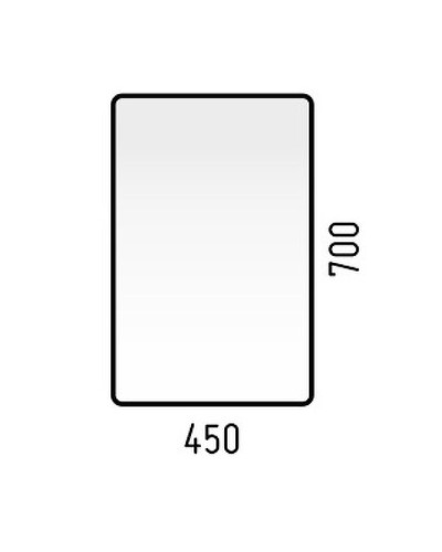 Зеркальный шкаф Corozo Монро 45 SD-00000534 Белый