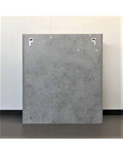 Зеркальный шкаф Comforty Осло 60 00-00006490 Бетон светлый