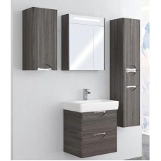 Зеркальный шкаф 60х78 см дуб макиато Акватон Сильва 1A216202SIW50