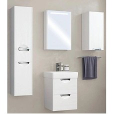 Зеркальный шкаф 50х78 см дуб полярный Акватон Сильва 1A215502SIW7L