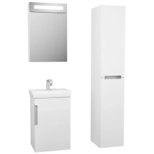 Зеркальный шкаф 40х80 см белый OWL 1975 Runn W07.04.00