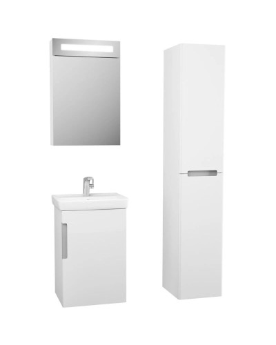 Зеркальный шкаф 40х80 см белый OWL 1975 Runn W07.04.00