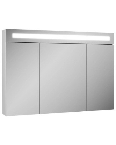 Зеркальный шкаф белый 105х80 см OWL 1975 Lagerta OW08.05.00